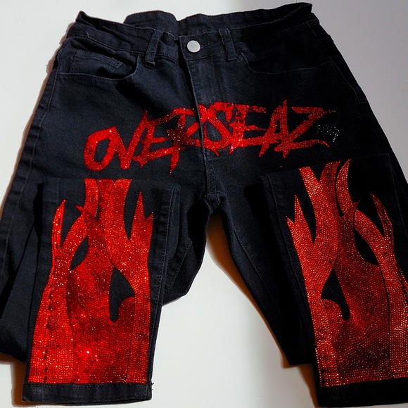 Overseas Drip Jeans - Picture 1 of 5